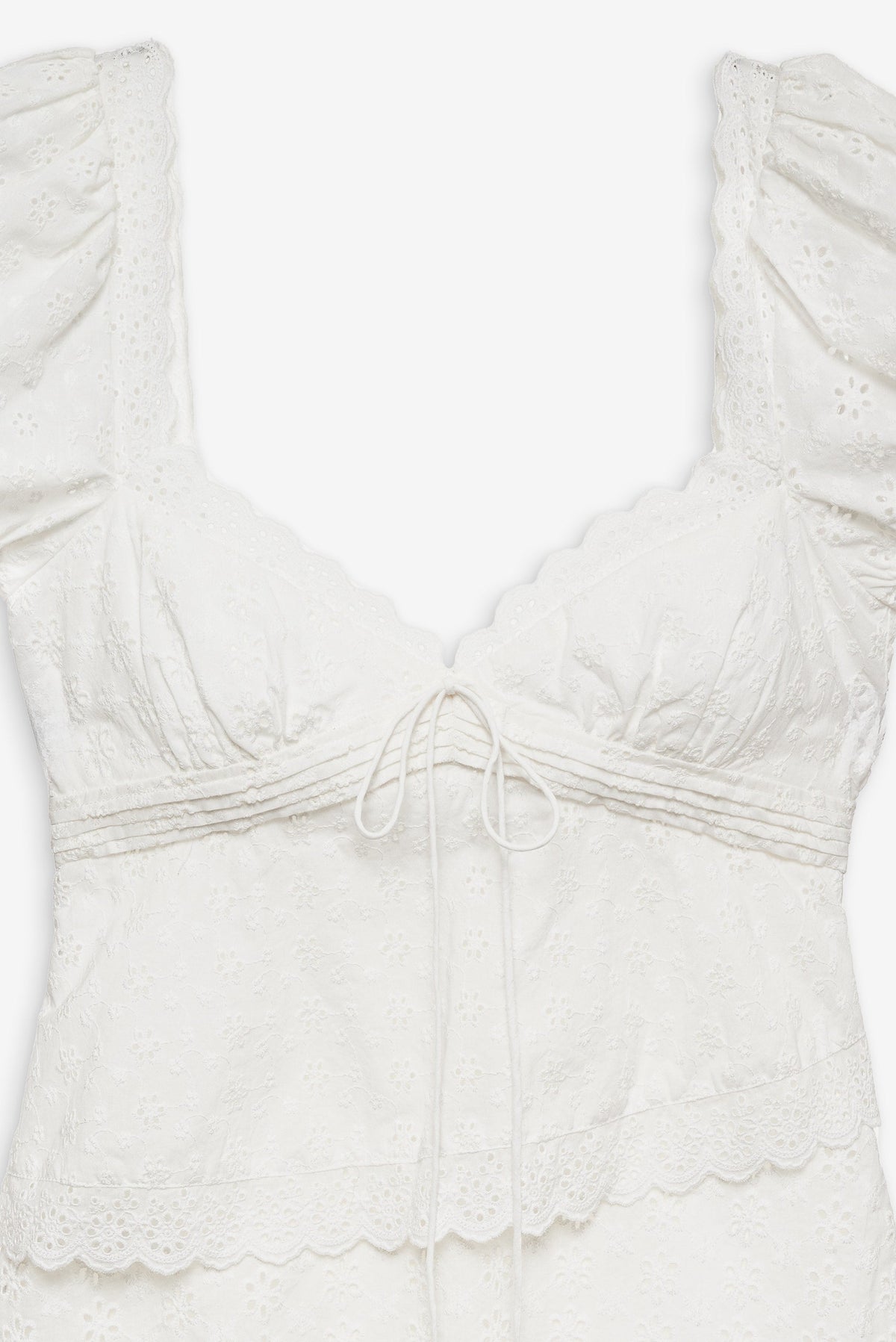 Rosalyn Mini Dress White - For Love & Lemons