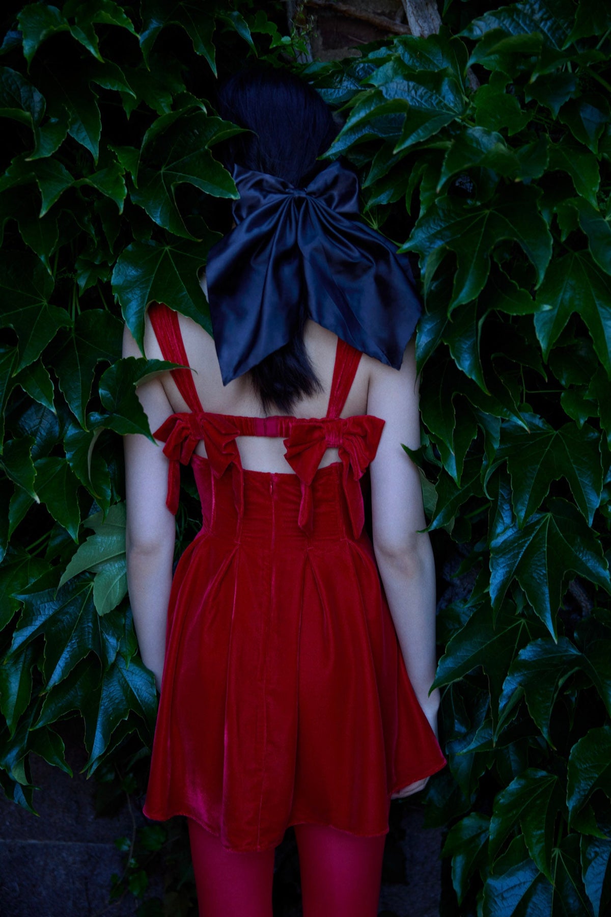 August Mini Dress Red - For Love & Lemons