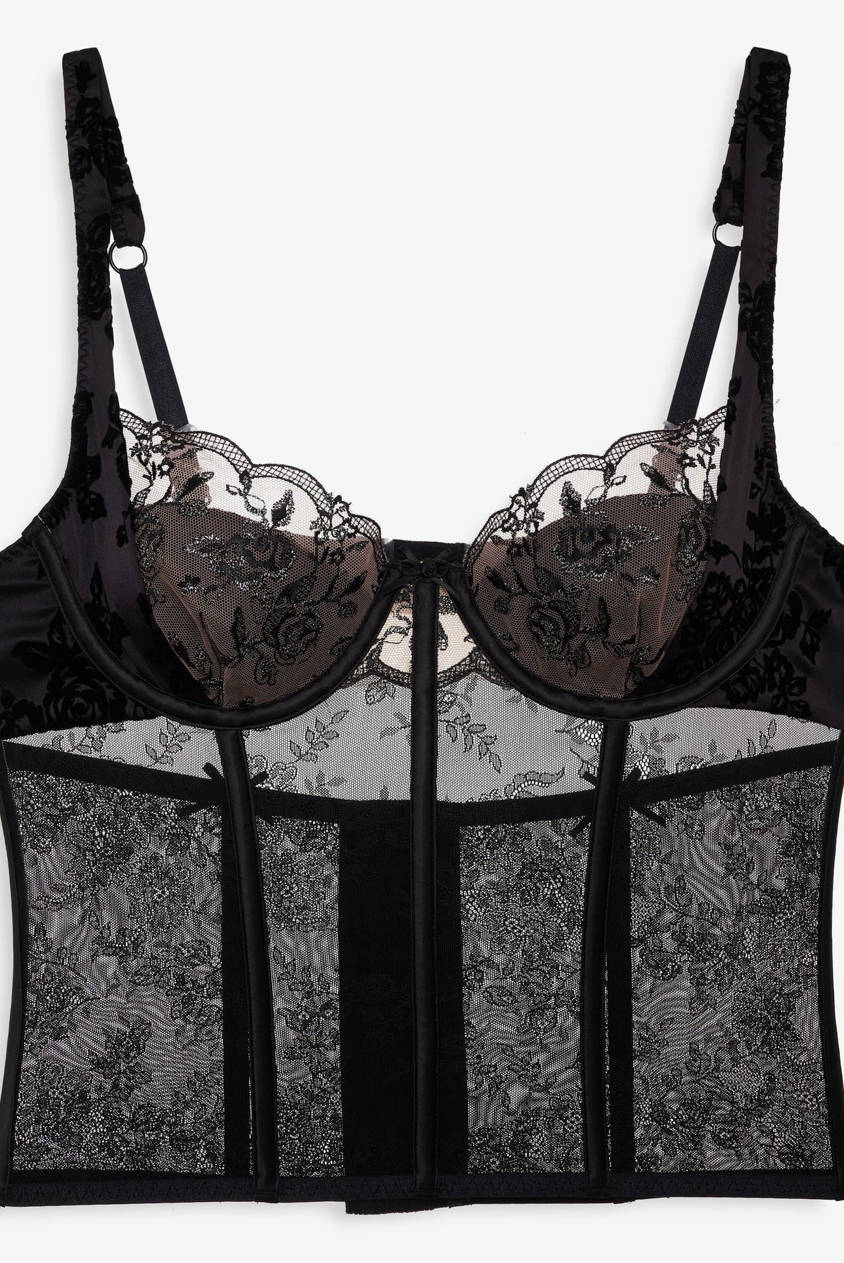 Sonia Bustier Black - For Love & Lemons