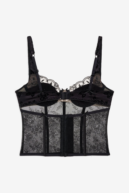 Sonia Bustier Black - For Love & Lemons