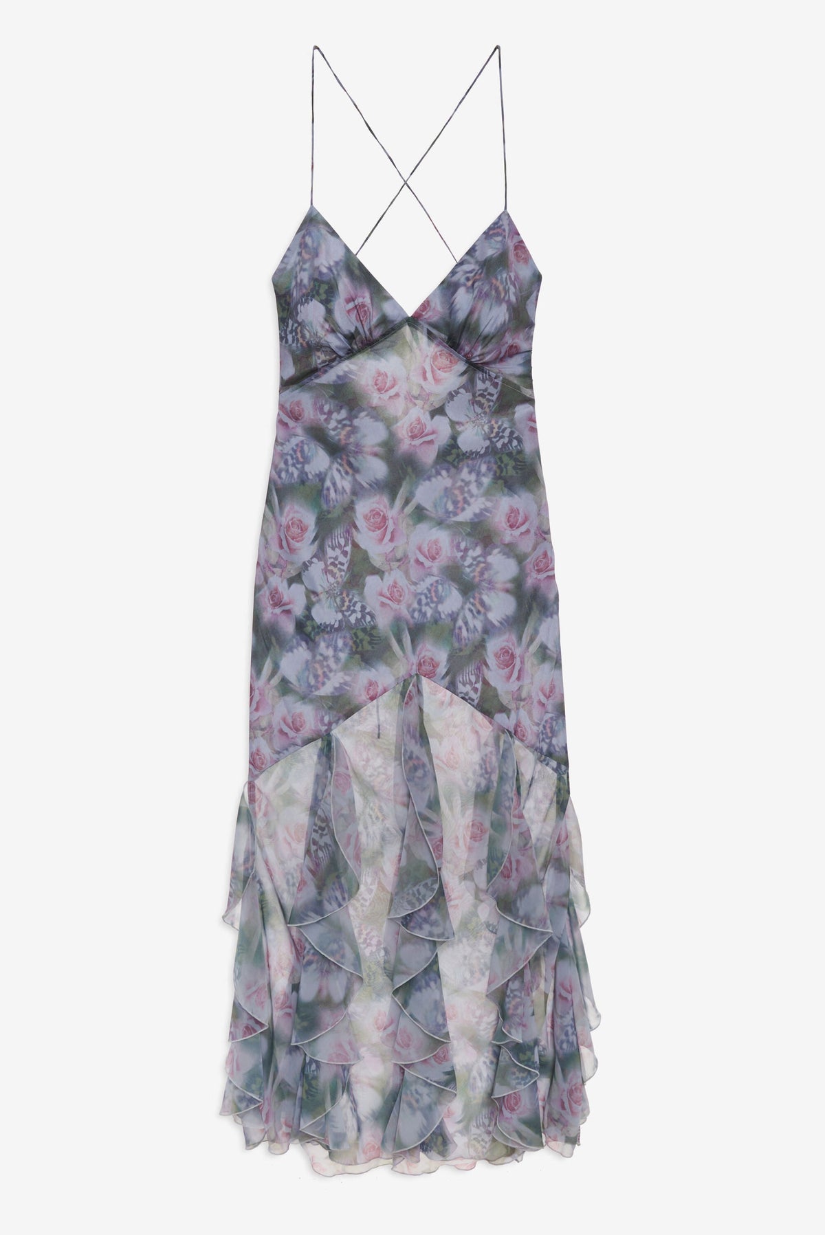Elea Maxi Dress Purple - For Love & Lemons