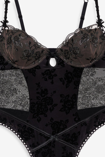 Sonia Bodysuit Black - For Love & Lemons
