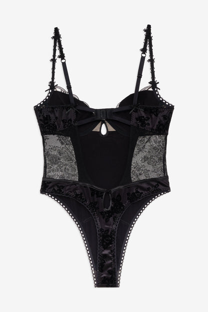 Sonia Bodysuit Black - For Love & Lemons