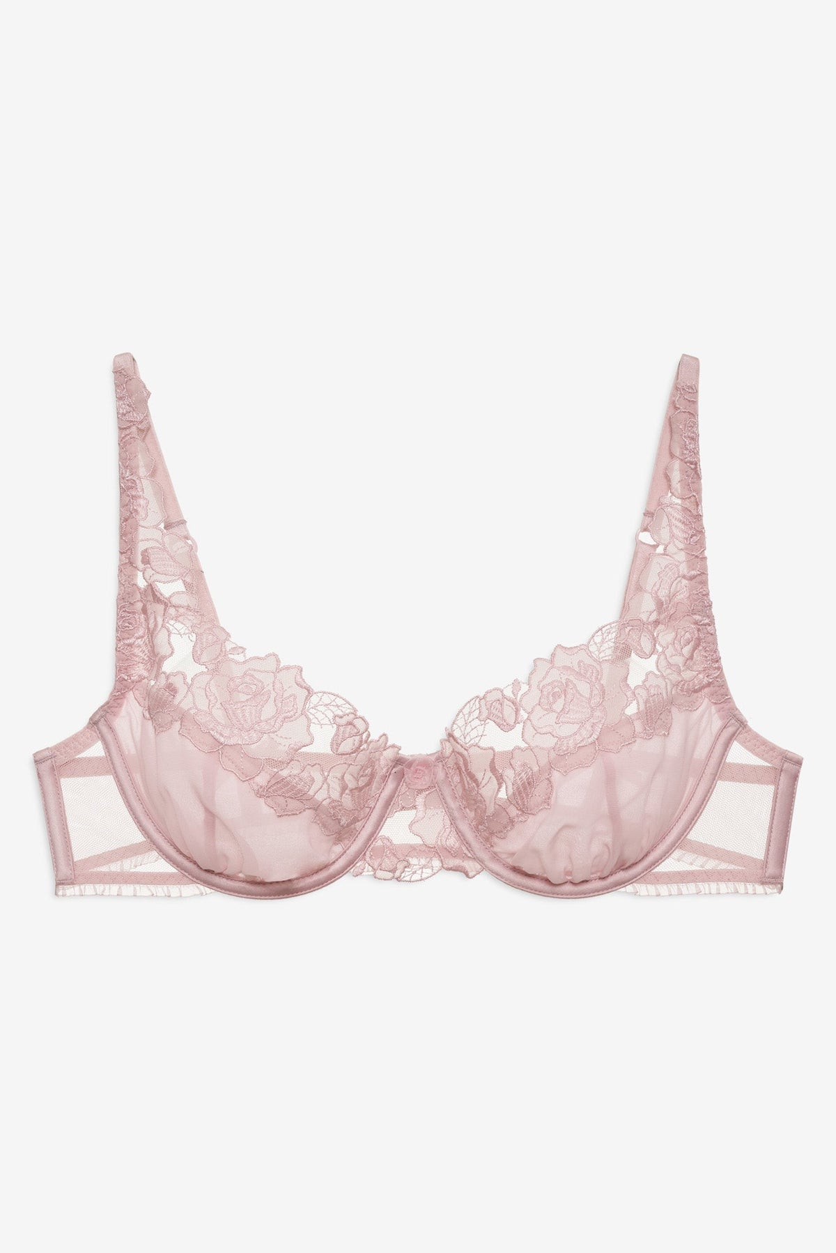 Blissful Blooms Underwire Bra Pink - For Love & Lemons