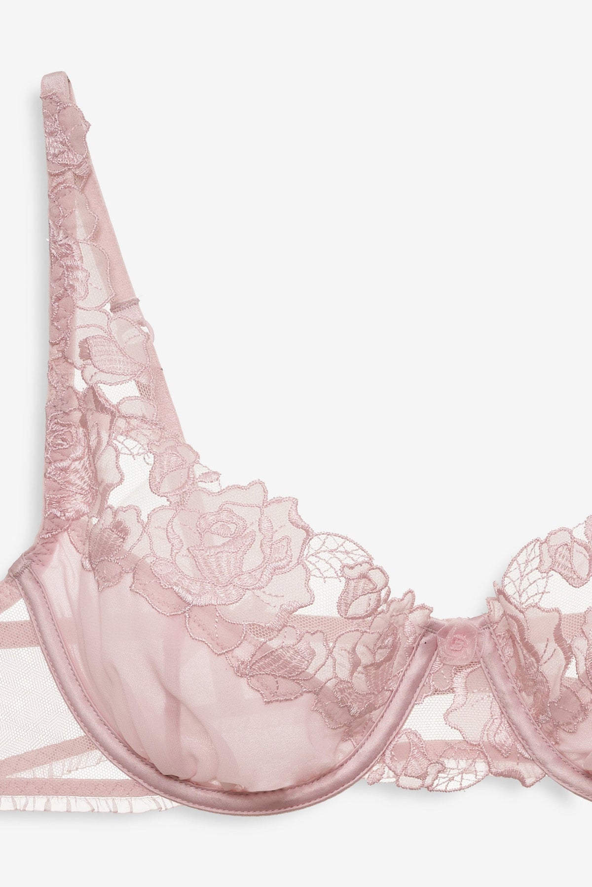 Blissful Blooms Underwire Bra Pink - For Love & Lemons