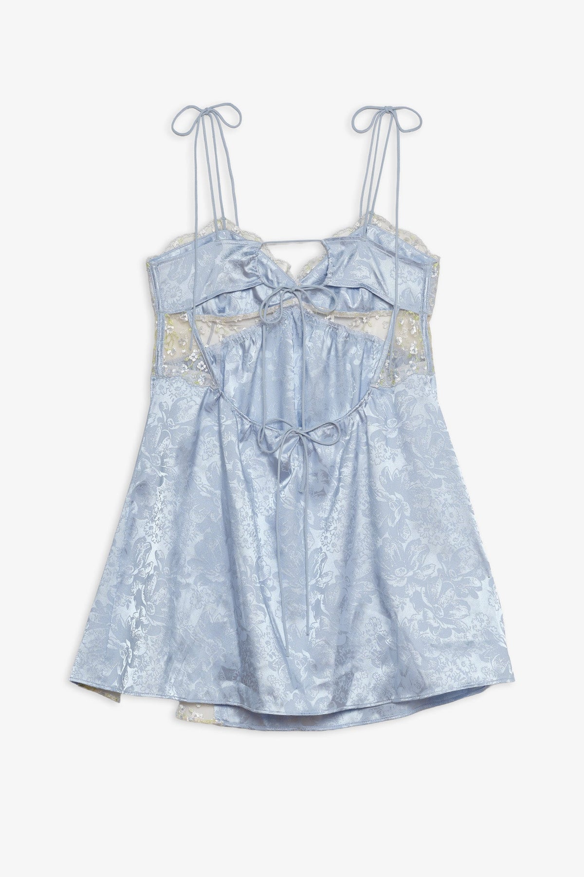 Baby's Breath Slip Dress Baby Blue - For Love & Lemons