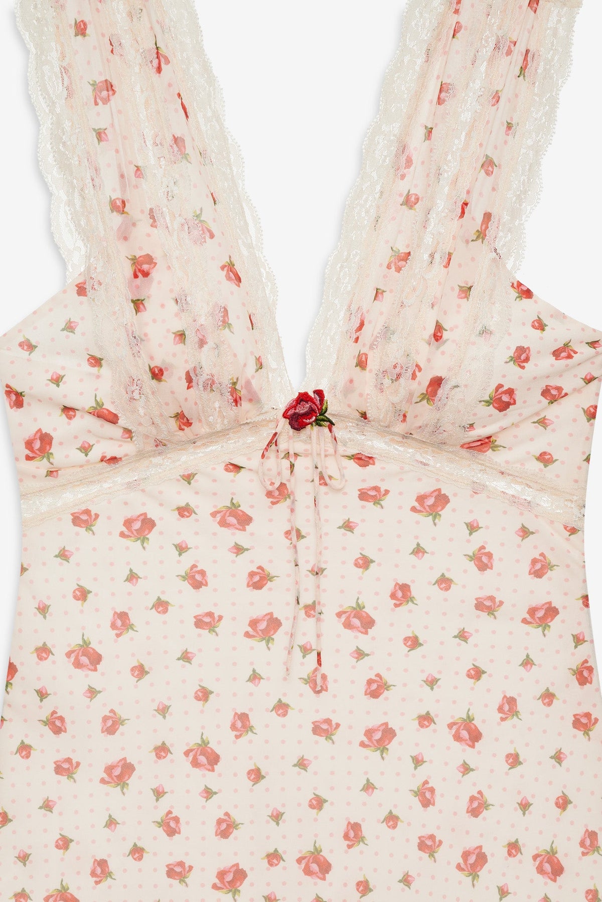 Leah Slip Dress Cream - For Love & Lemons