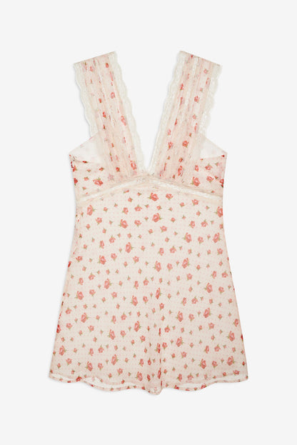 Leah Slip Dress Cream - For Love & Lemons