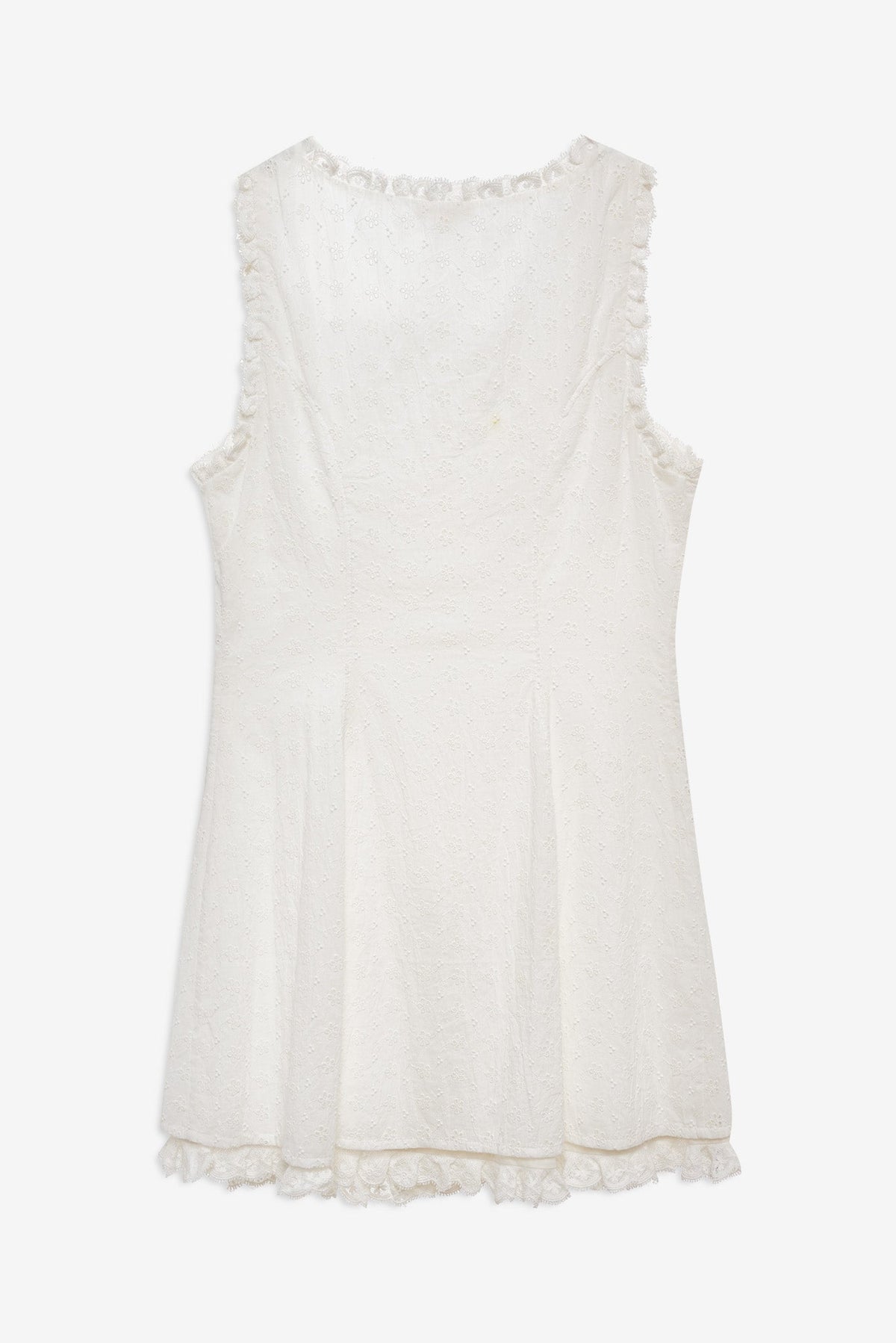 Susie Eyelet Mini Dress White - For Love & Lemons