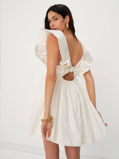 Clementine Mini Dress White - For Love & Lemons
