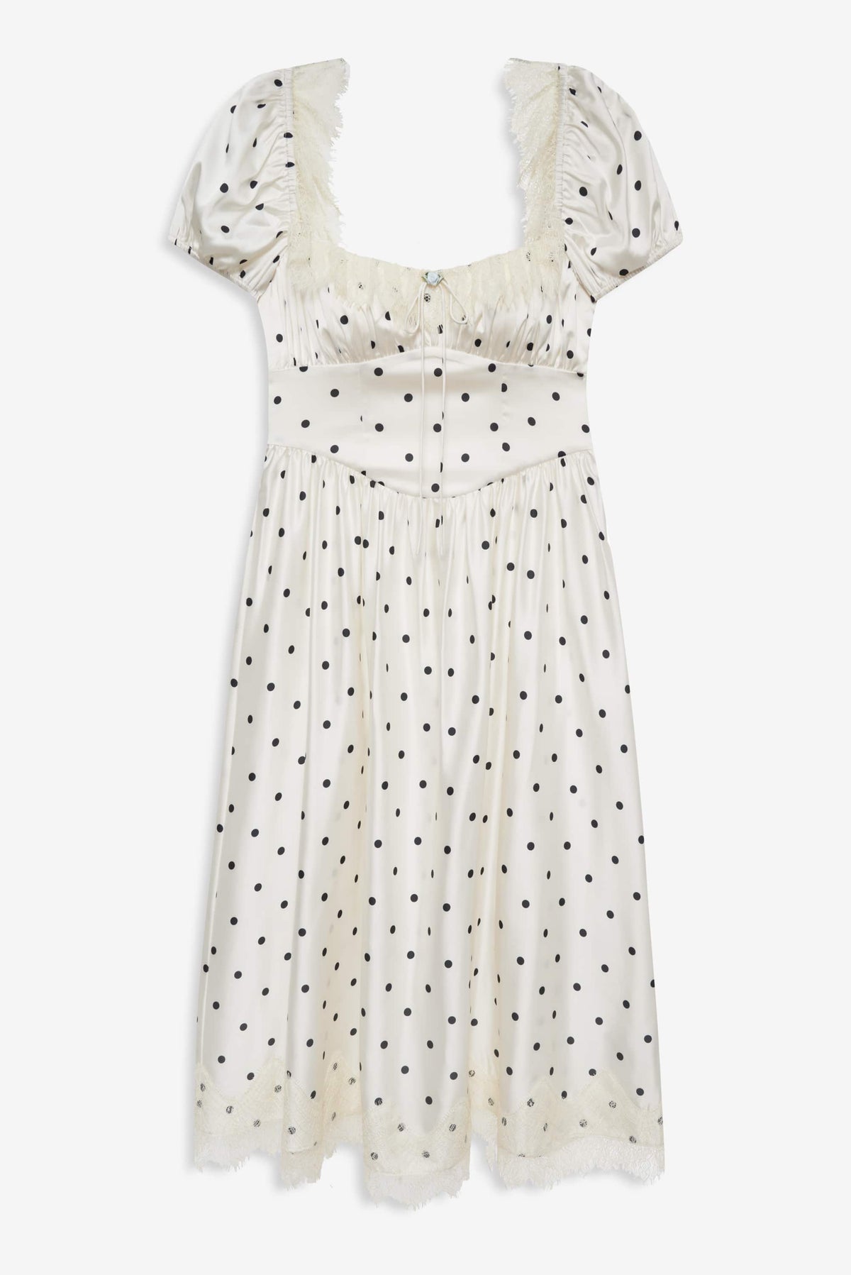 Ines Midi Dress Cream - For Love & Lemons