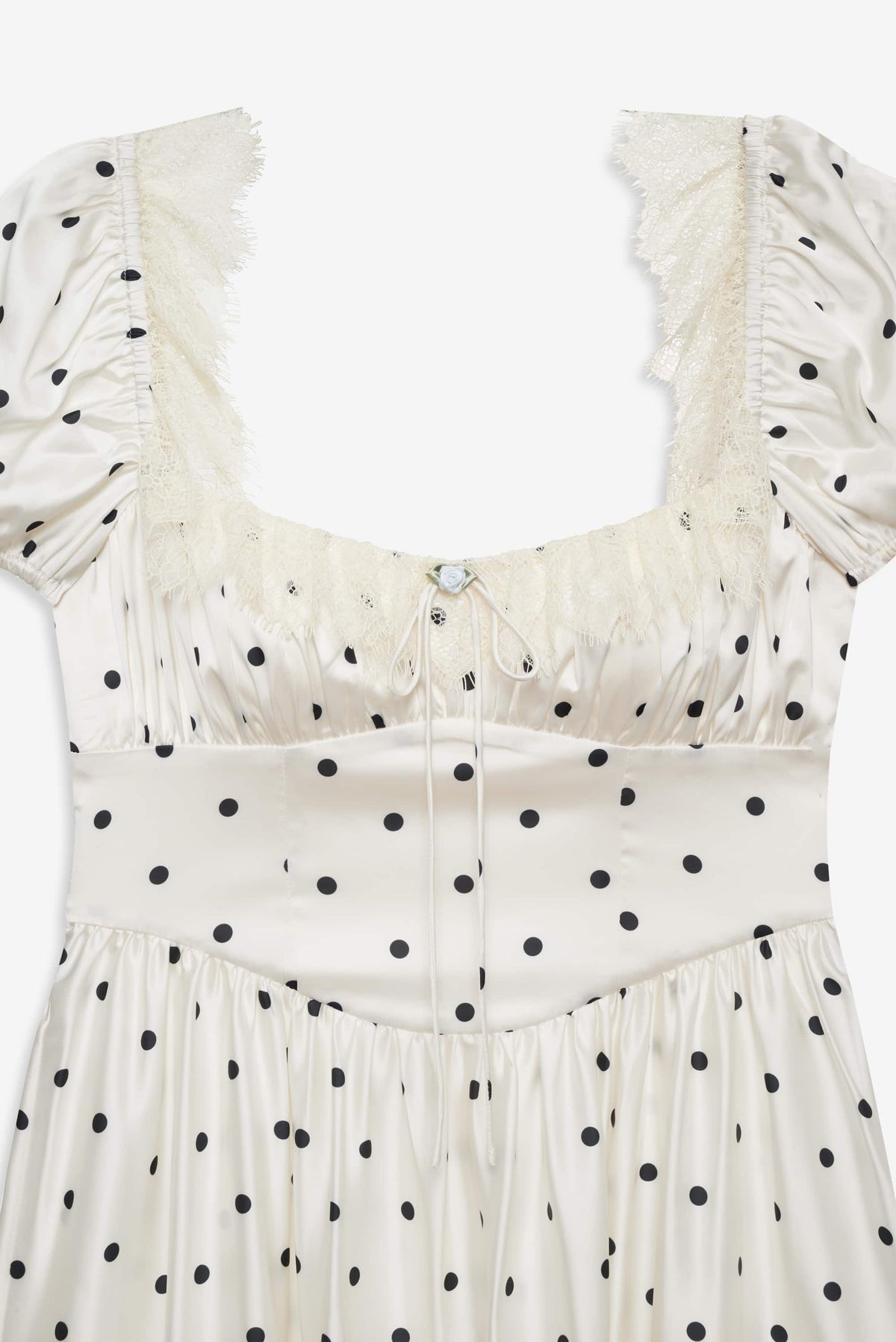 Ines Midi Dress Cream - For Love & Lemons
