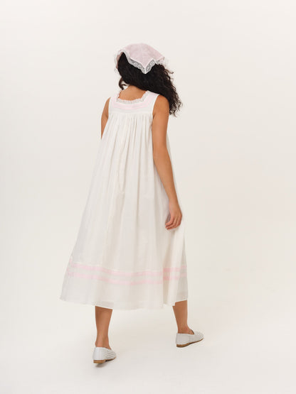 Catherine Midi Dress White - For Love & Lemons