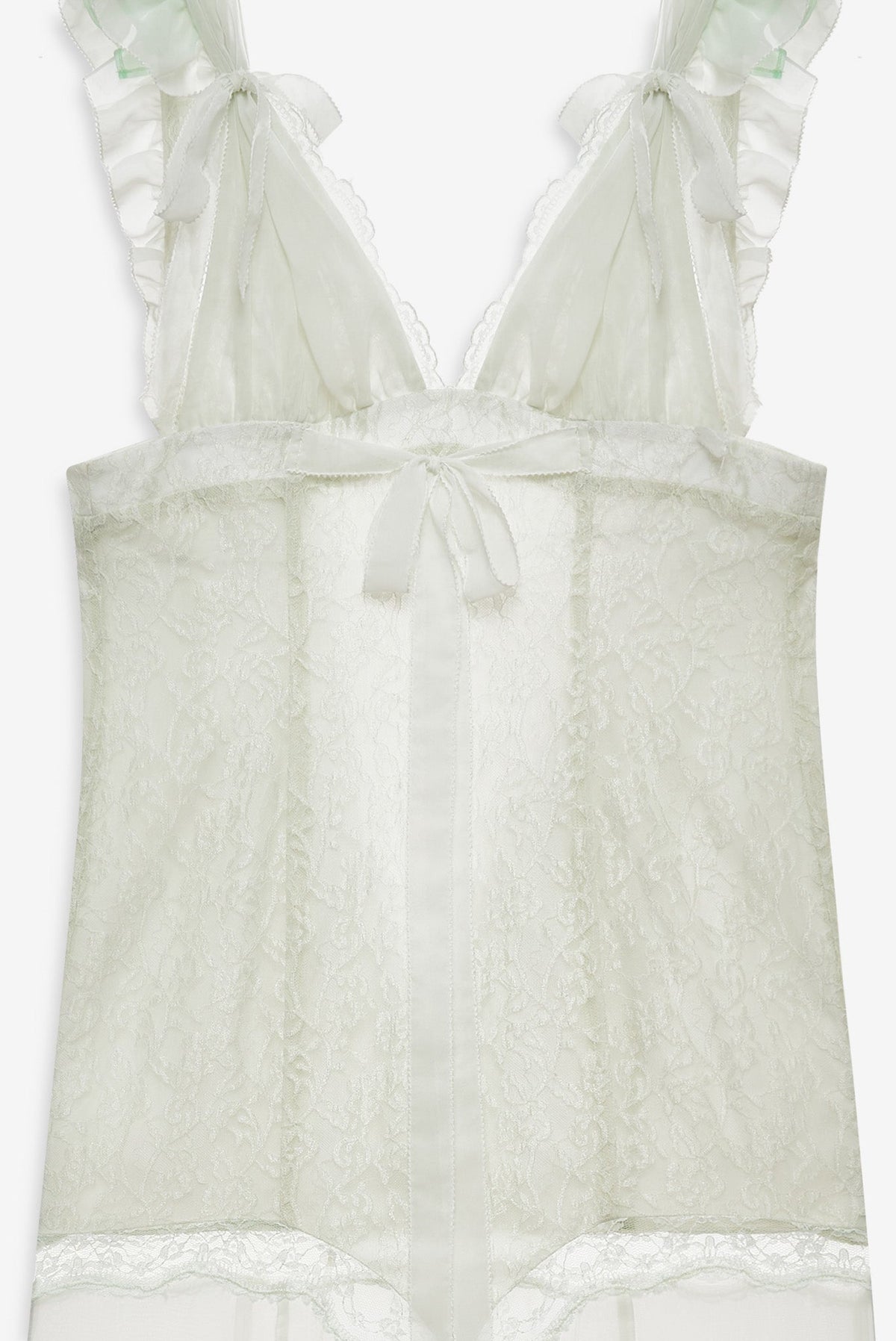 Delicate Lace Maxi Dress Baby Mint - For Love & Lemons