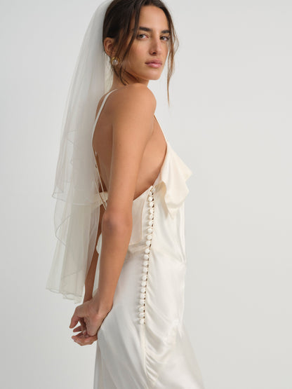 Jewel Maxi Dress Ivory - For Love & Lemons