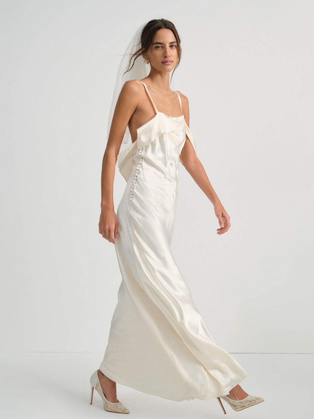 Jewel Maxi Dress Ivory - For Love & Lemons