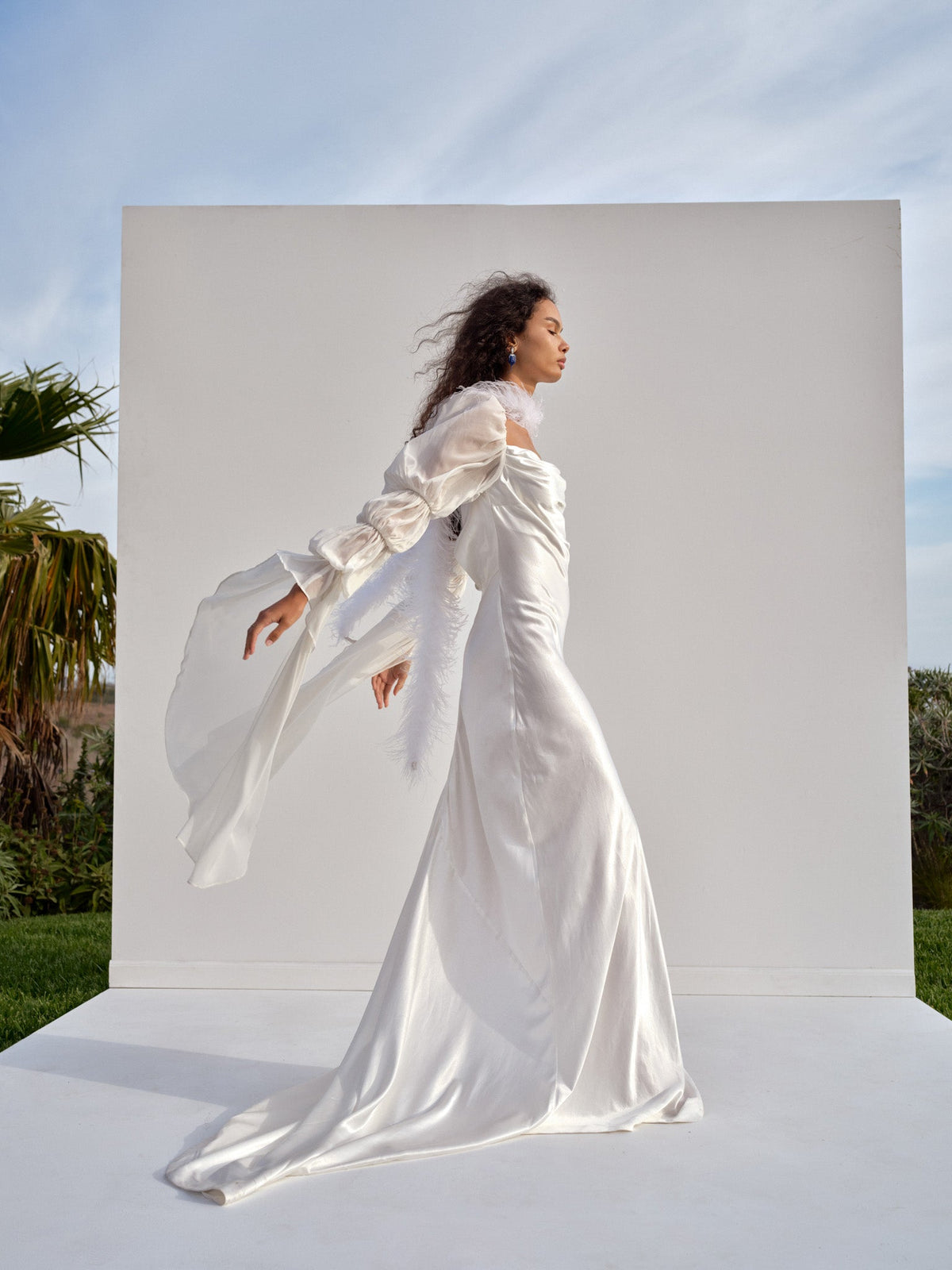 Willow Bridal Gown White - For Love & Lemons