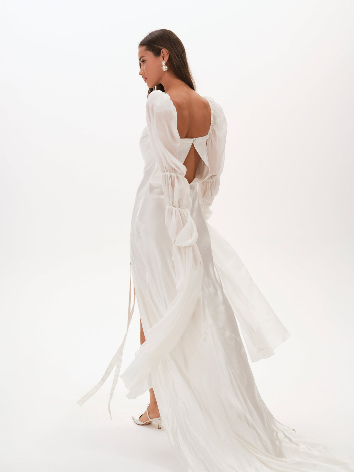 Willow Bridal Gown White - For Love & Lemons