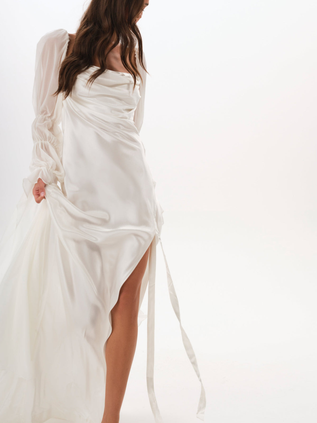 Willow Bridal Gown White - For Love & Lemons