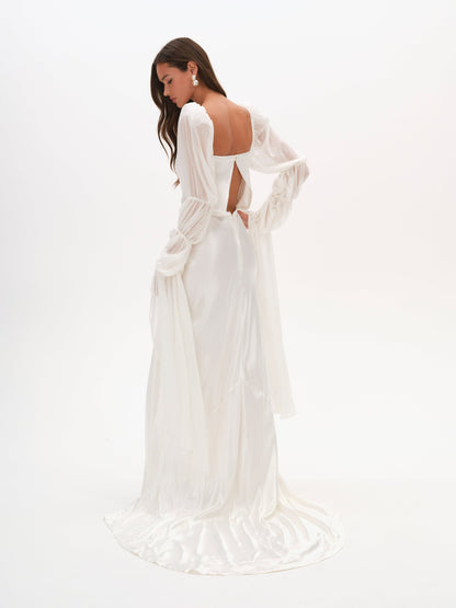 Willow Bridal Gown White - For Love & Lemons