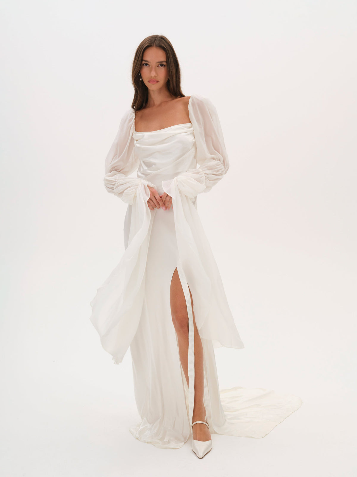 Willow Bridal Gown White - For Love & Lemons