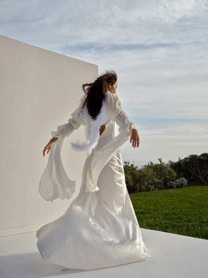 Willow Bridal Gown White - For Love & Lemons