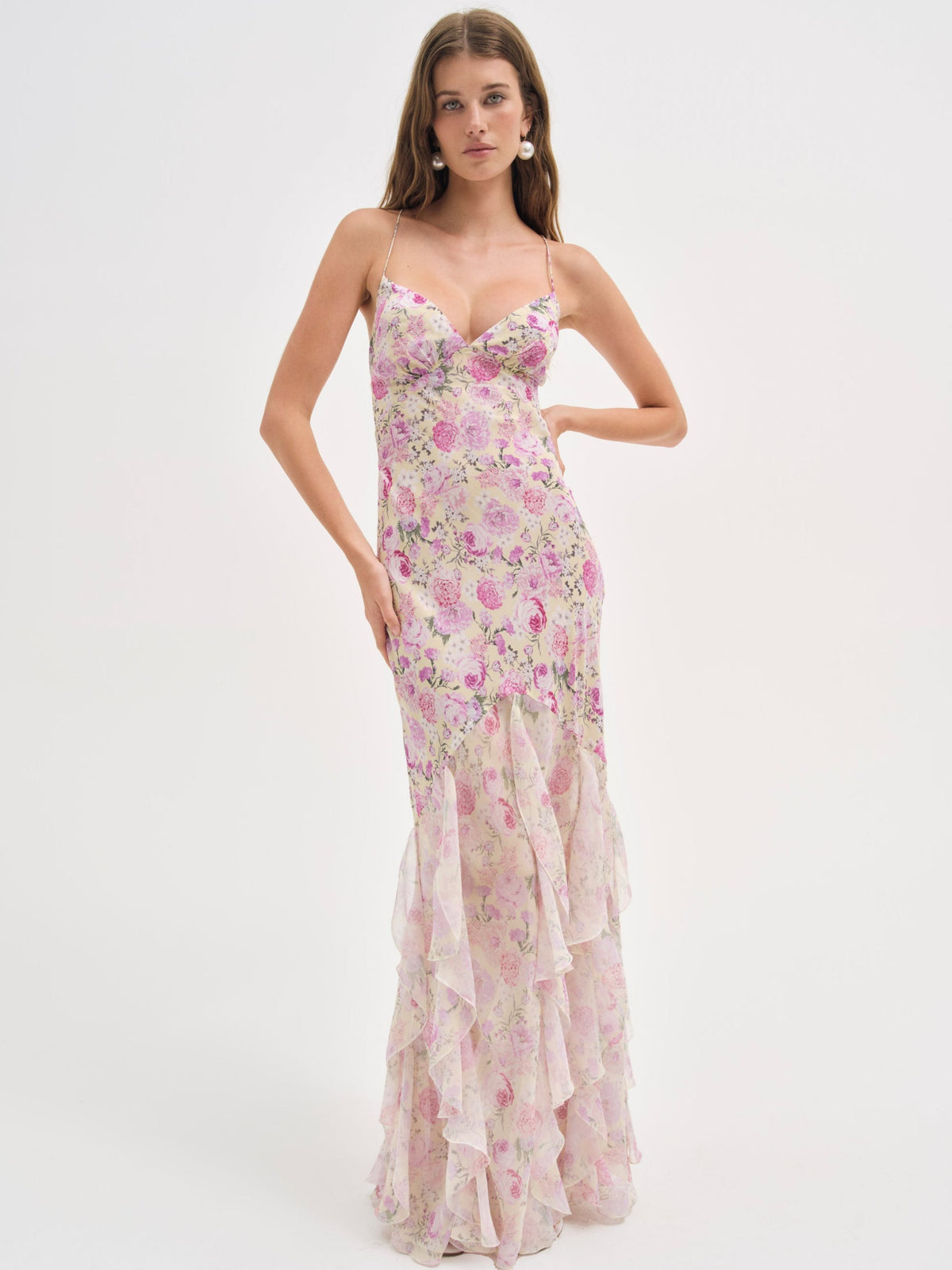 Elea Maxi Dress Yellow - For Love & Lemons