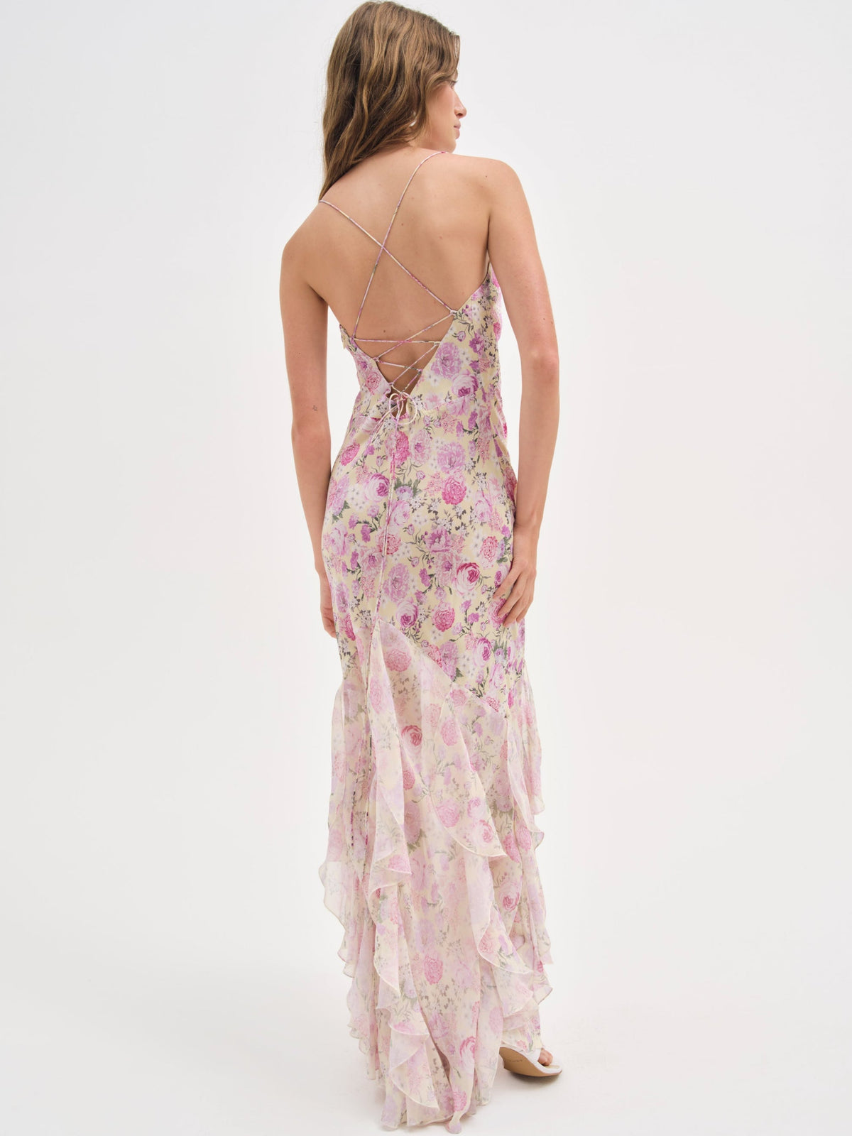 Elea Maxi Dress Yellow - For Love & Lemons