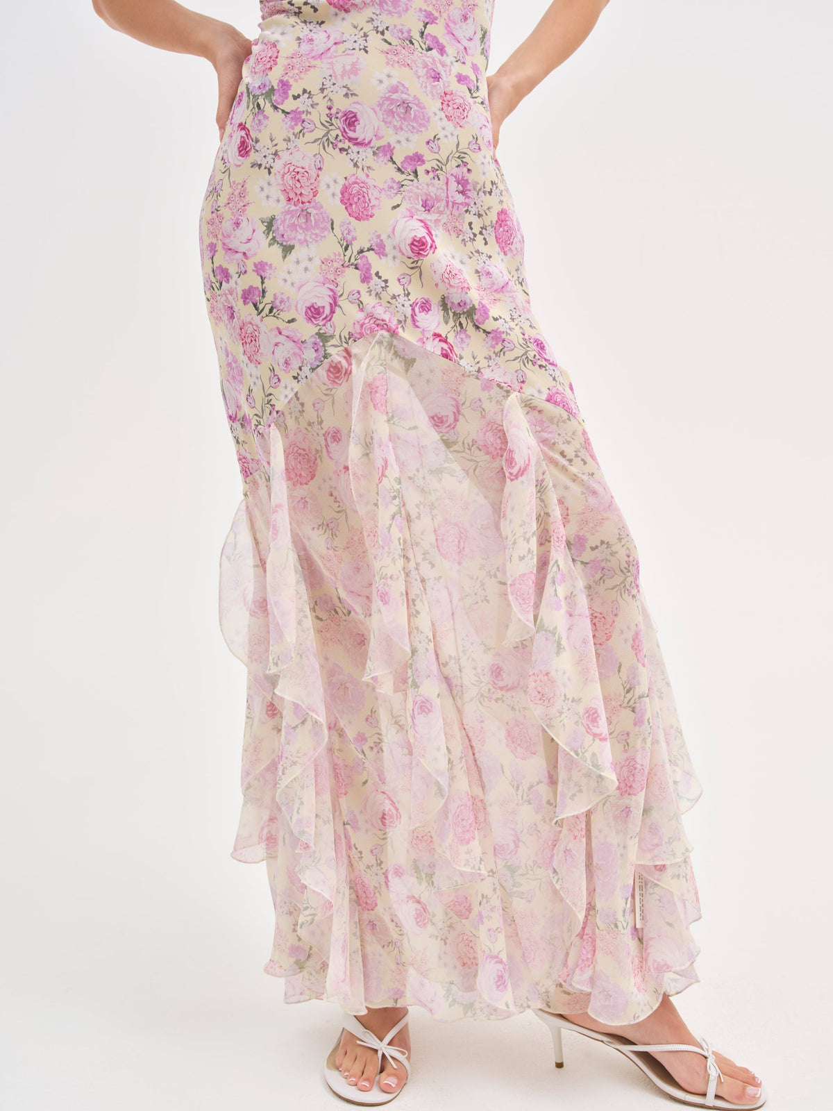 Elea Maxi Dress Yellow - For Love & Lemons