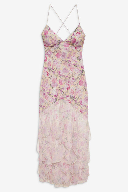 Elea Maxi Dress Yellow - For Love & Lemons