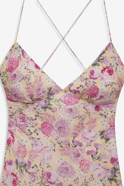 Elea Maxi Dress Yellow - For Love & Lemons
