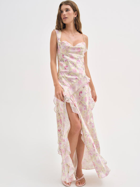 Sawyer Maxi Dress Yellow - For Love & Lemons