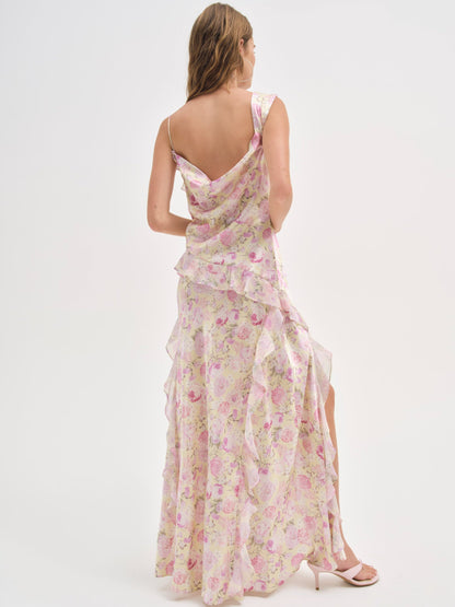 Sawyer Maxi Dress Yellow - For Love & Lemons