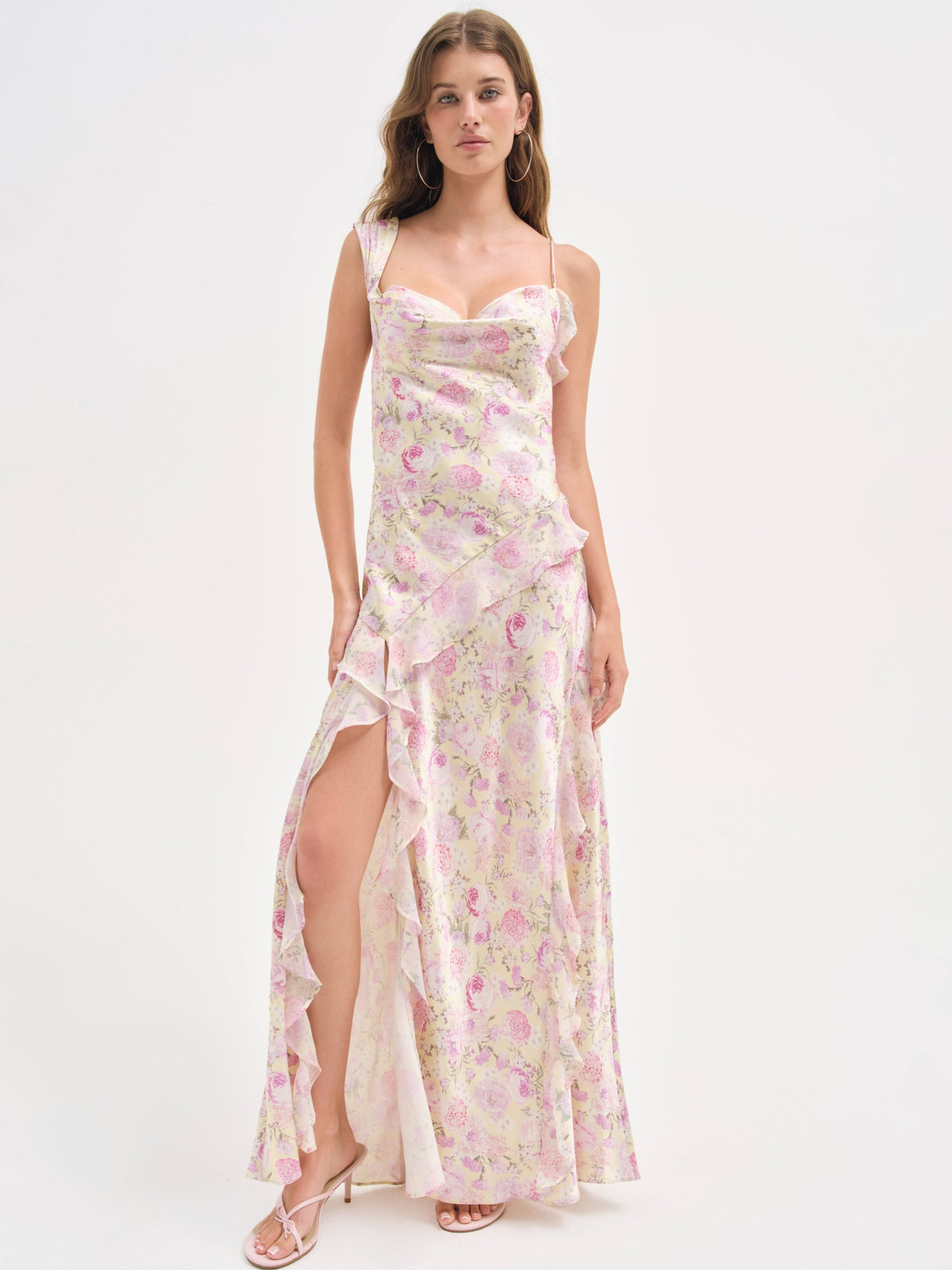 Sawyer Maxi Dress Yellow - For Love & Lemons