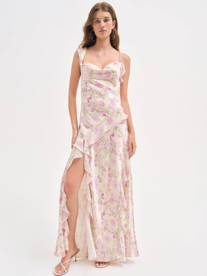 Sawyer Maxi Dress Yellow - For Love & Lemons