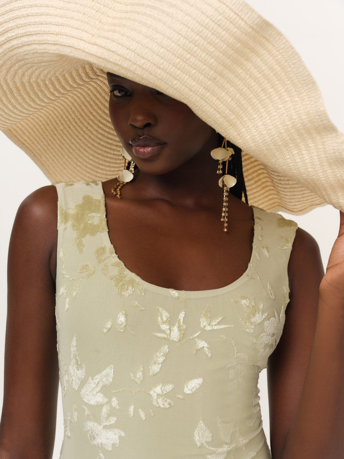 Limesicle Maxi Dress Green - For Love & Lemons