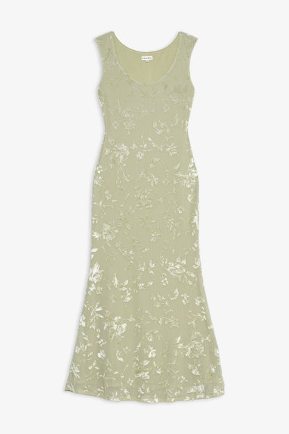 Limesicle Maxi Dress Green - For Love & Lemons