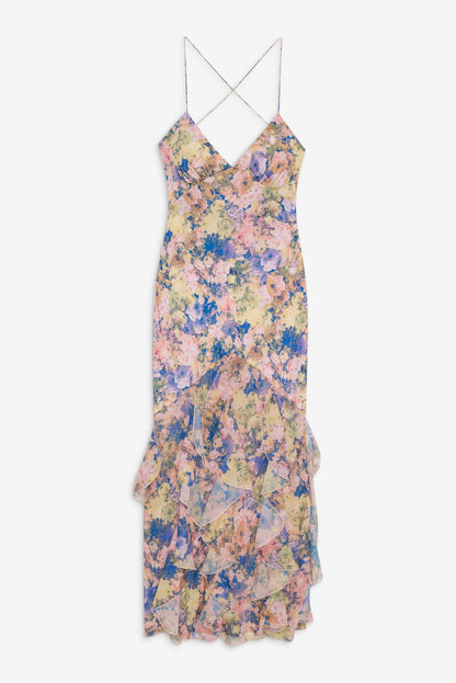 Elea Maxi Dress Pink - For Love & Lemons