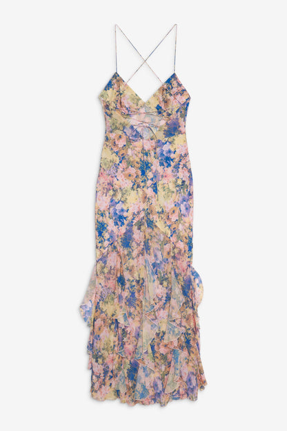 Elea Maxi Dress Pink - For Love & Lemons