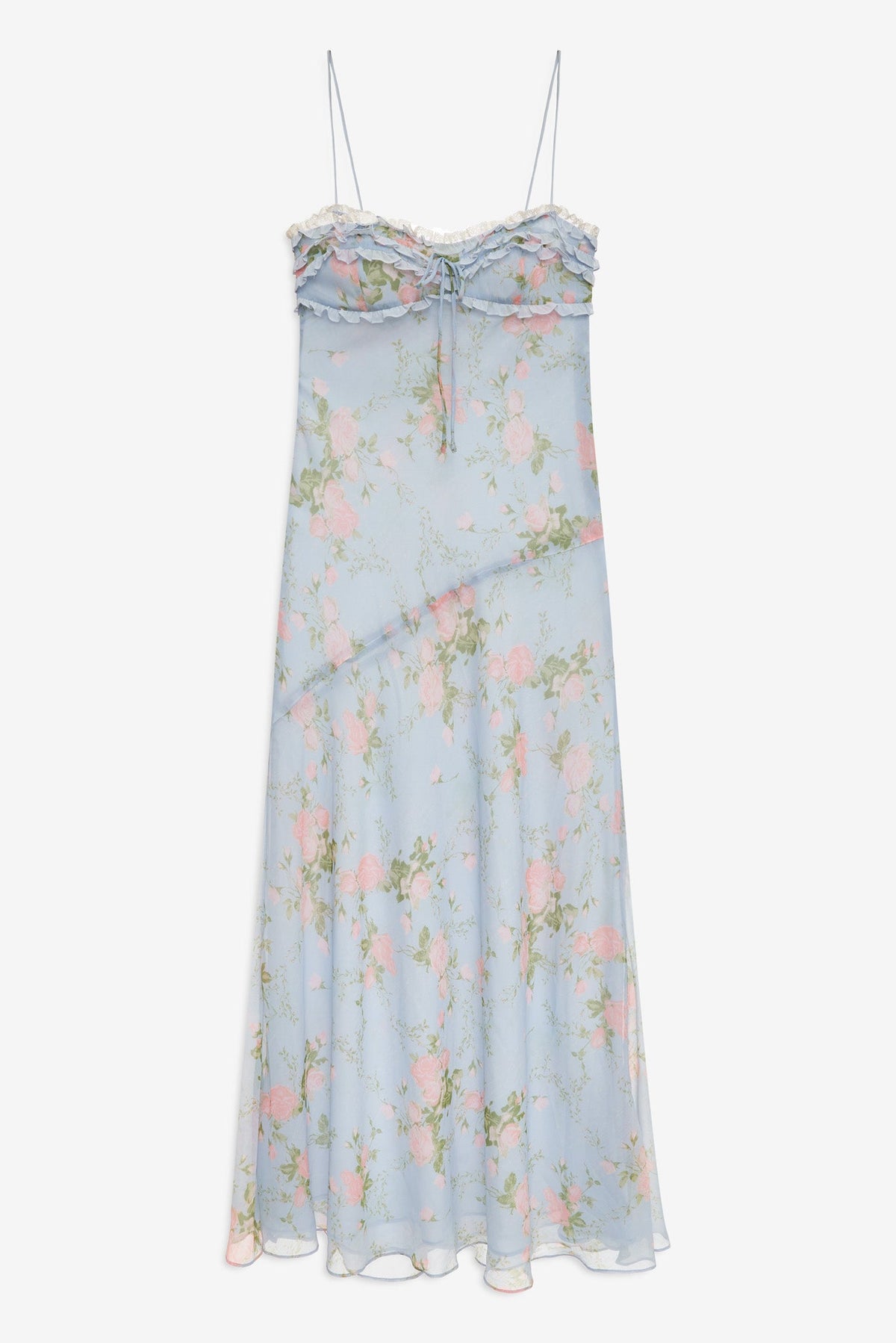 Natalie Maxi Dress Blue - For Love & Lemons