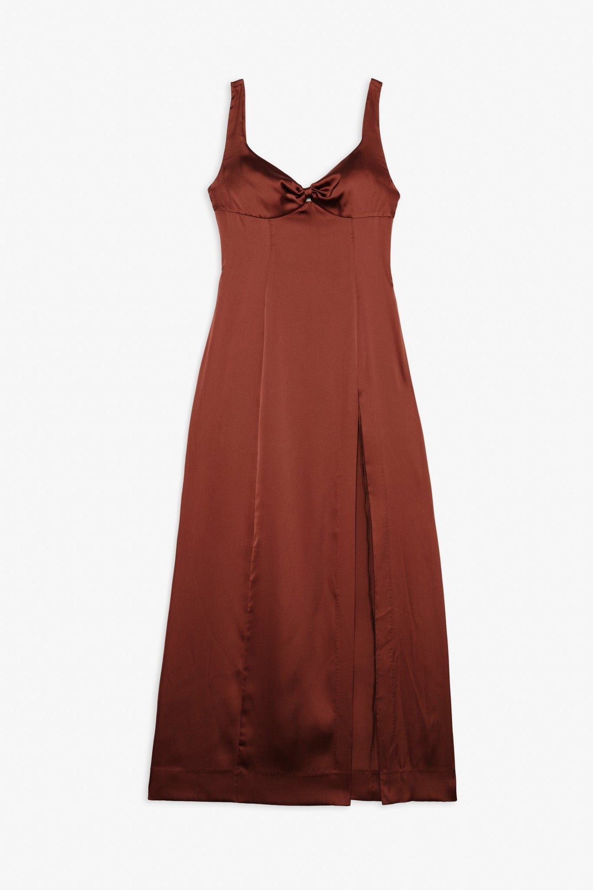 Margo Maxi Dress and Shawl Set Rust - For Love & Lemons