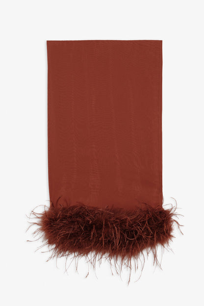 Margo Maxi Dress and Shawl Set Rust - For Love & Lemons