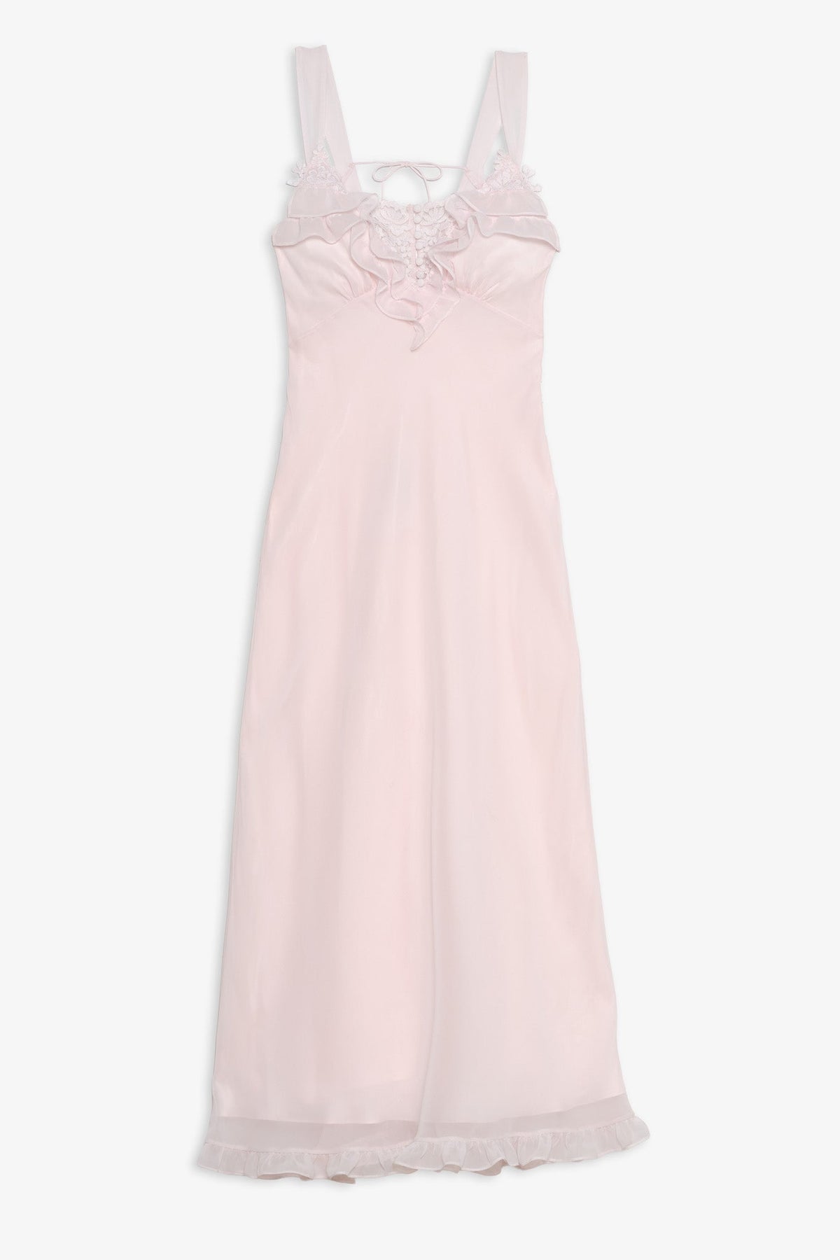 Sunset Maxi Slip Dress Light Pink - For Love & Lemons