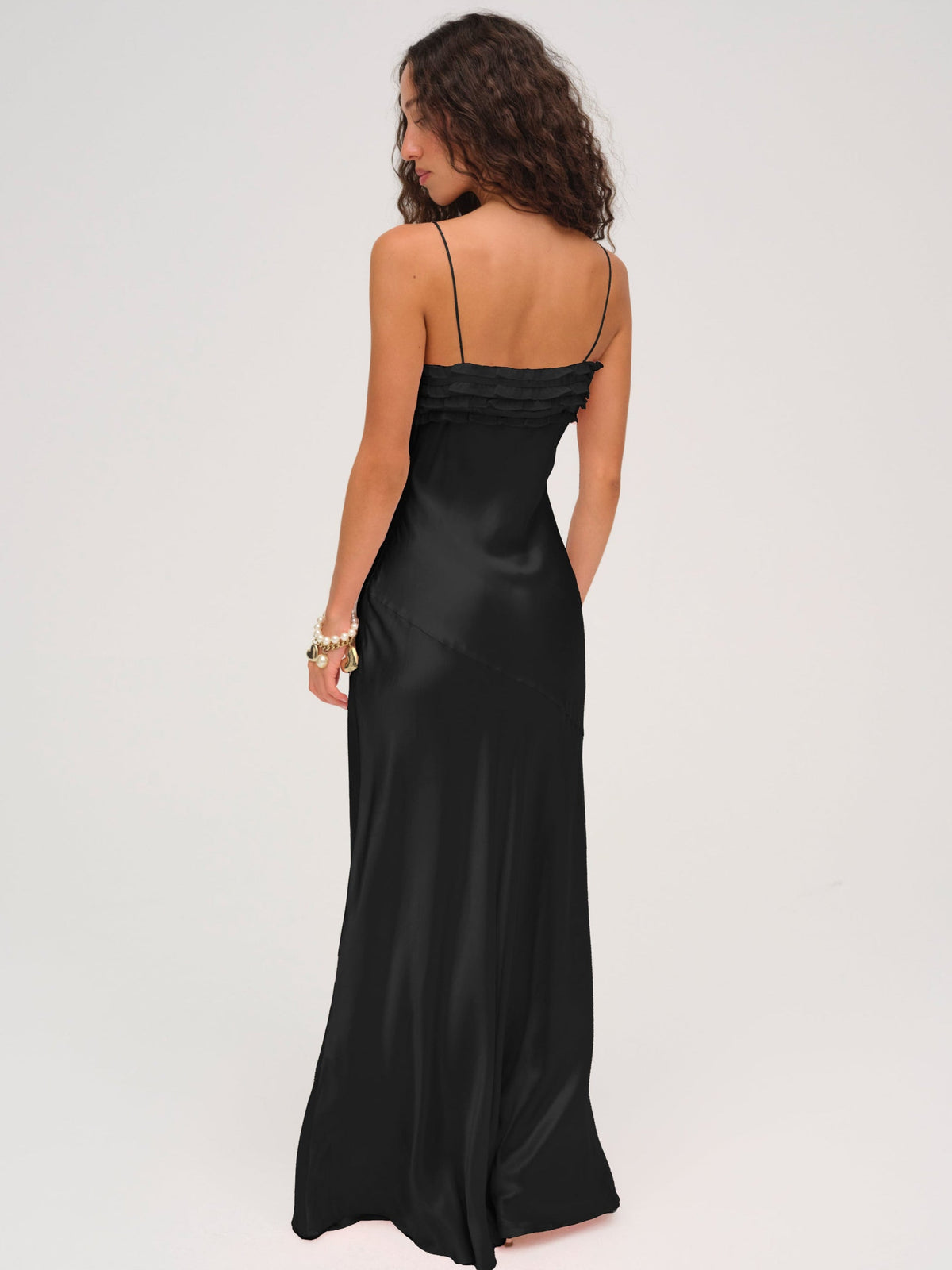 Natalie Maxi Dress Black - For Love & Lemons