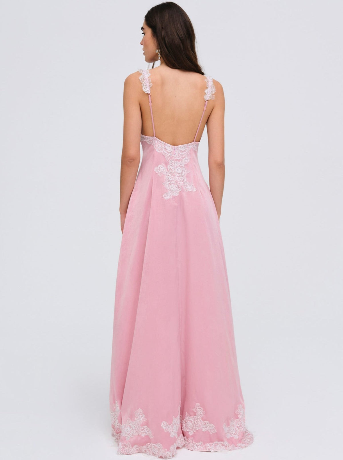 Clemence Maxi Dress Pink - For Love & Lemons