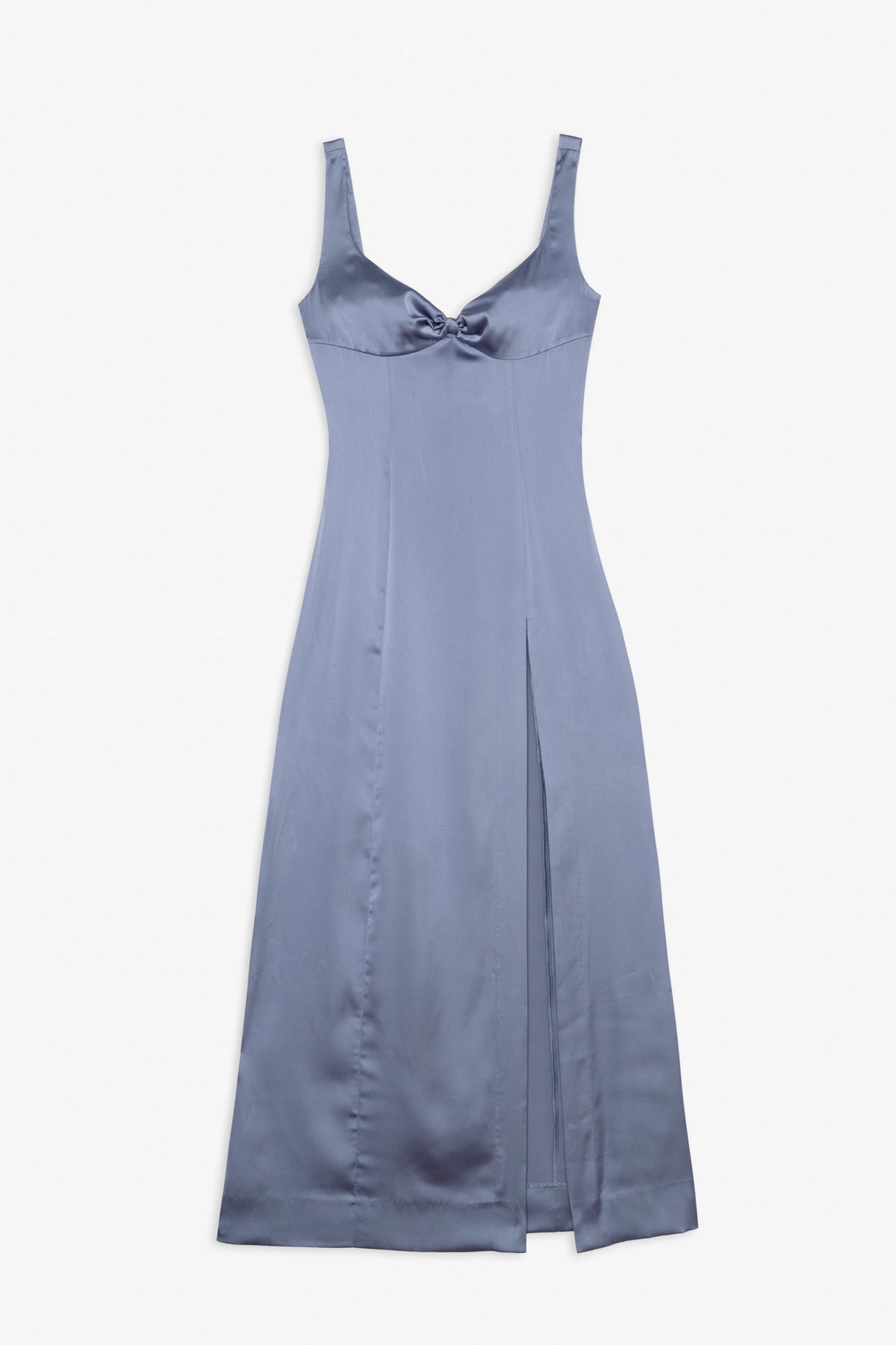 Margo Maxi Dress and Shawl Set Dusty Blue - For Love & Lemons