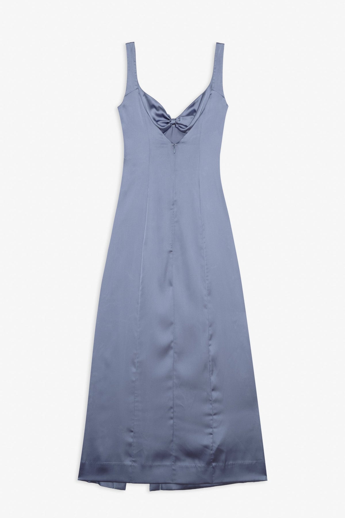 Margo Maxi Dress and Shawl Set Dusty Blue - For Love & Lemons