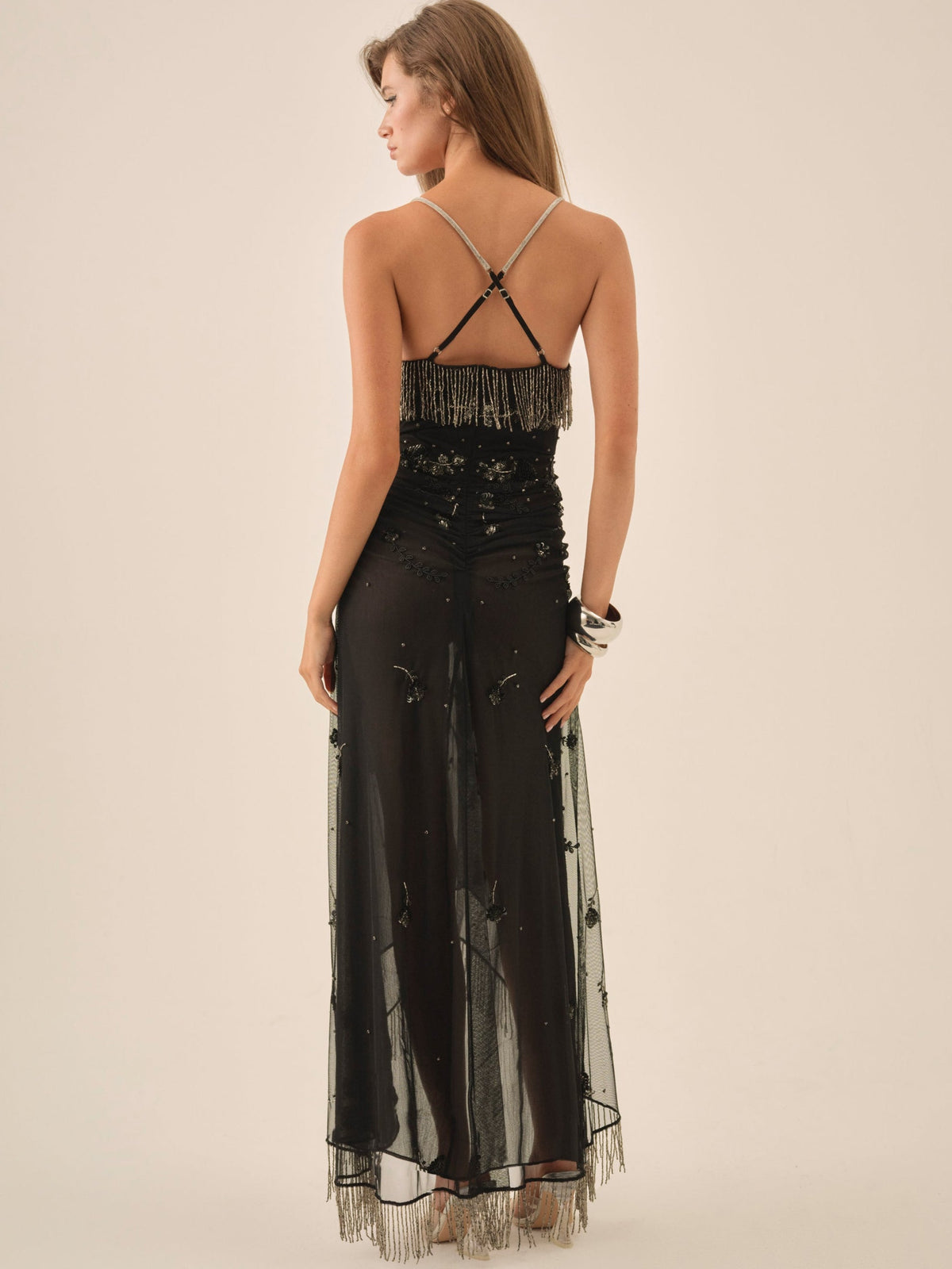 Cher Maxi Dress Black - For Love & Lemons