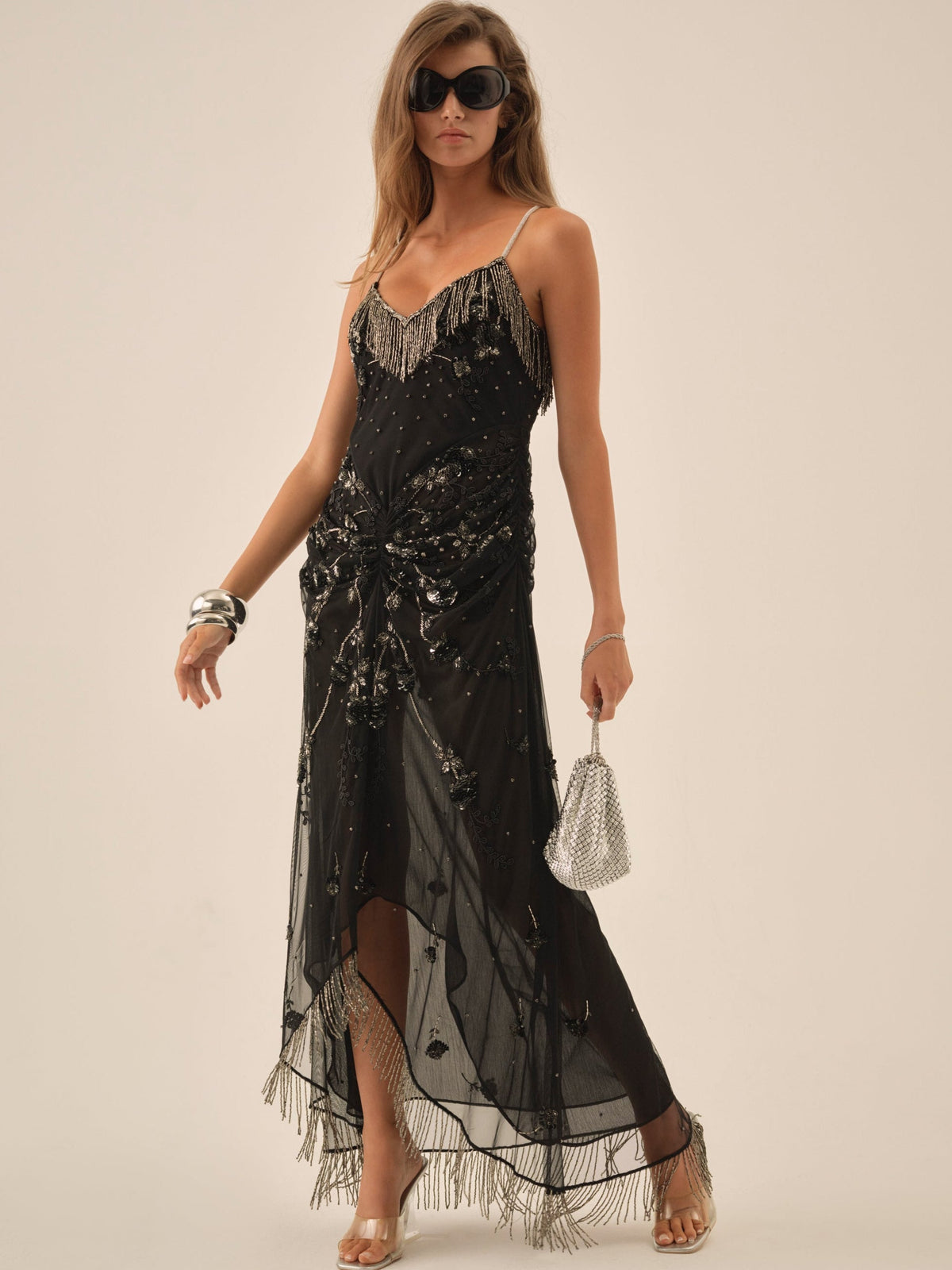 Cher Maxi Dress Black - For Love & Lemons