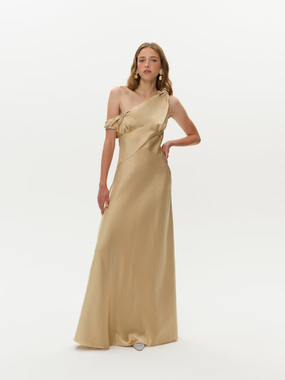 Alexandria Maxi Dress Beige - For Love & Lemons
